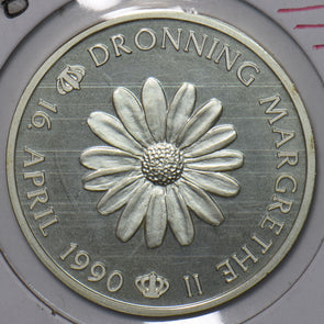 Denmark 1990 Medal Proof Fredensbourg slot 15.1 grams 296144 combine shipping