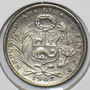 Peru 1902 J.F. Dinero 295720 combine shipping