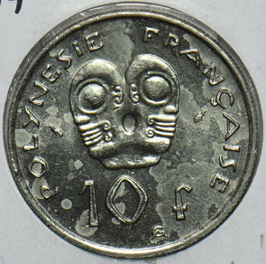 French Polynesia 1984 10 Francs BU 196977 combine shipping