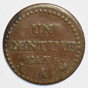 France 1798 ~99 Centime 491440 combine shipping