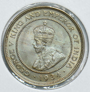 Jamaica 1934 Farthing BU 491514 combine shipping
