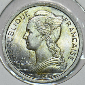 French Colonies 1948 Franc Reunion 196929 combine shipping