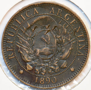Argentina 1890 2 Centavos 193791 combine shipping