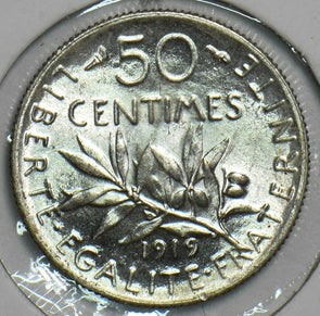 France 1919 50 Centimes 297993 combine shipping