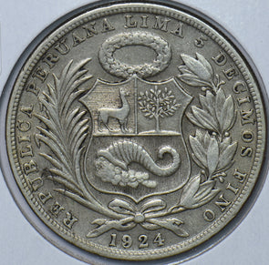 Peru 1924 Sol 240217 combine shipping