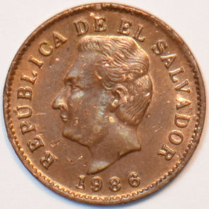 El Salvador 1986 Centavo 194310 combine shipping