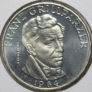 Austria 1964 25 Schilling Proof 192819 combine shipping