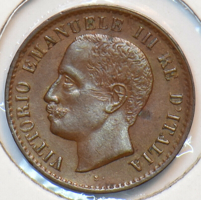 Italy 1904 Centesimo 194783 combine shipping