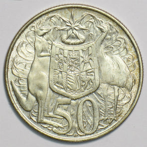 Australia 1966 50 Cents Emuanimal Kangaroo 197848 combine shipping