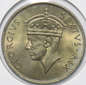 East Africa 1952 Shilling Lion animal 293965 combine shipping