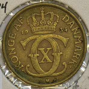 Denmark 1934 Krone 240706 combine shipping