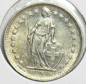 Switzerland 1948 1/2 Franc 240590 combine shipping