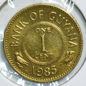 Guyana 1985 Cent Birdanimal 904436 combine shipping