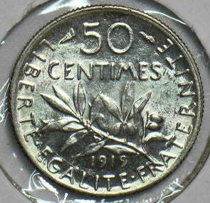 France 1919 50 Centimes 297994 combine shipping