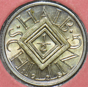 Austria 1925 1/2 Schilling UNC 195328 combine shipping