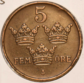 Sweden 1913 5 Ore 197081 combine shipping