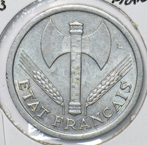 France 1943 2 Francs 190928 combine shipping