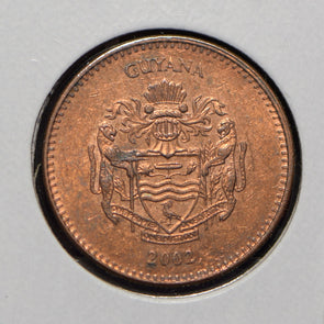 Guyana 2002 5 Dollars  900857 combine shipping