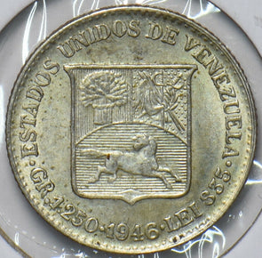 Venezuela 1946 1/4 Bolivar Horse animal 193895 combine shipping