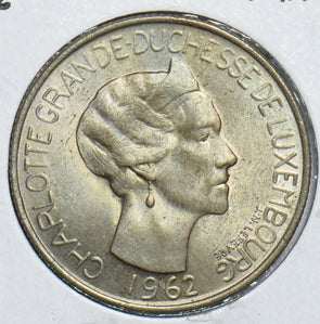 Luxembourg 1962 5 Francs 198875 combine shipping