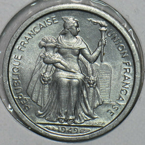 French Polynesia 1949 Franc Oceania 297837 combine shipping
