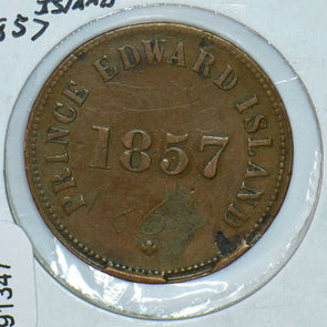 Prince Edward Island 1857 Token 291347 combine shipping