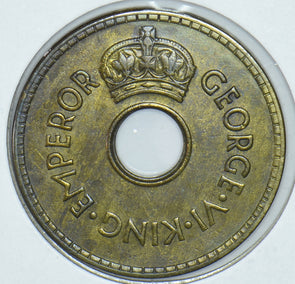 Fiji 1942 Penny Emu 191419 combine shipping