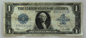 US 1923 Silver Certificates Large Dollar Speelman White. FR#237 F-VF, pin holes