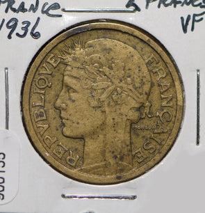 France 1936 2 Francs  900155 combine shipping