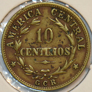 Costa Rica 1941 10 Centimos 152265 combine shipping