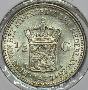 Netherlands 1929 1/4 Gulden 297599 combine shipping
