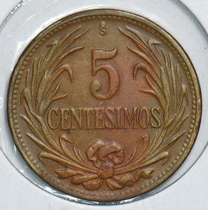 Uruguay 1944 S 5 Centesimos 298970 combine shipping