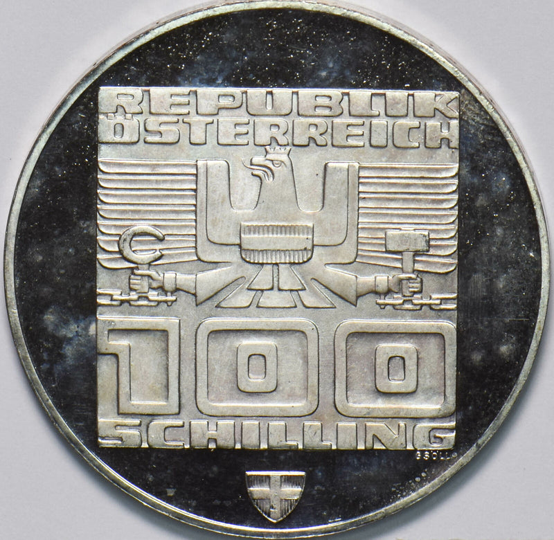 Austria 1976 XII Olympic 100 Schilling Eagle animal 292513 combine shipping
