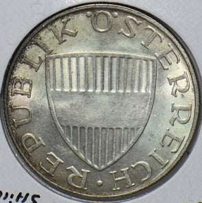 Austria 1957 10 Schilling 295787 combine shipping