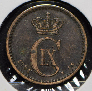Denmark 1891 Ore Dolphin animal  901464 combine shipping