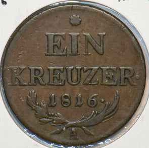 Austria 1816 Kreuzer Eagle animal 295861 combine shipping