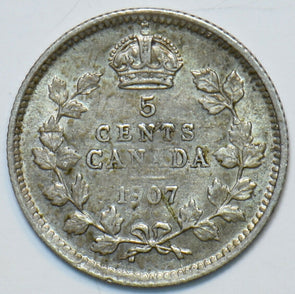 Canada 1907 5 Cents 902582 combine shipping