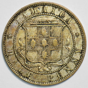 Jamaica 1888 1/2 Penny 298231 combine shipping