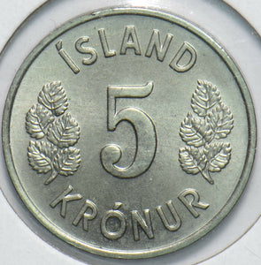 Iceland 1973 5 Kronur Dragon animal Bull 192328 combine shipping
