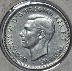 Australia 1943 S Shilling Merino ram animal 150807 combine shipping