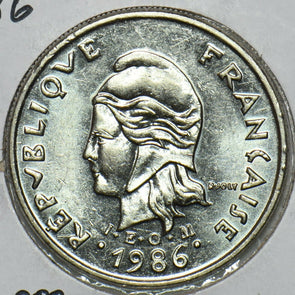 French Polynesia 1986 10 Francs 152790 combine shipping