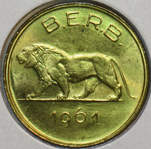 Burundi 1961 Franc Lion animal Rwanda and Burundi 297458 combine shipping