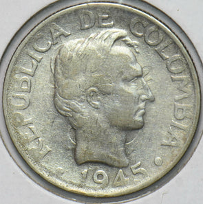 Colombia 1945 20 Centavos 192289 combine shipping