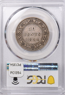 Canada 1894 50 Cents PCGS VF 30 Newfoundland PC1354 combine shipping