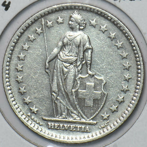 Switzerland 1944 2 Francs 151175 combine shipping