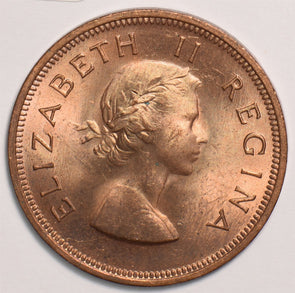 South Africa 1954 Penny 299359 combine shipping