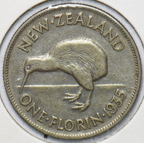 New Zealand 1935 Florin Kiwi Bird animal 240045 combine shipping