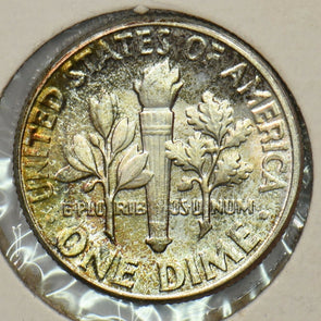 1957 Roosevelt Dime 90% silver U0251