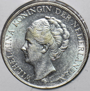 Netherlands 1938 2 1/2 Gulden 295911 combine shipping