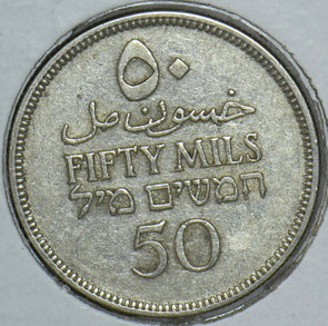 Palestine 1935 50 Mils 290706 combine shipping